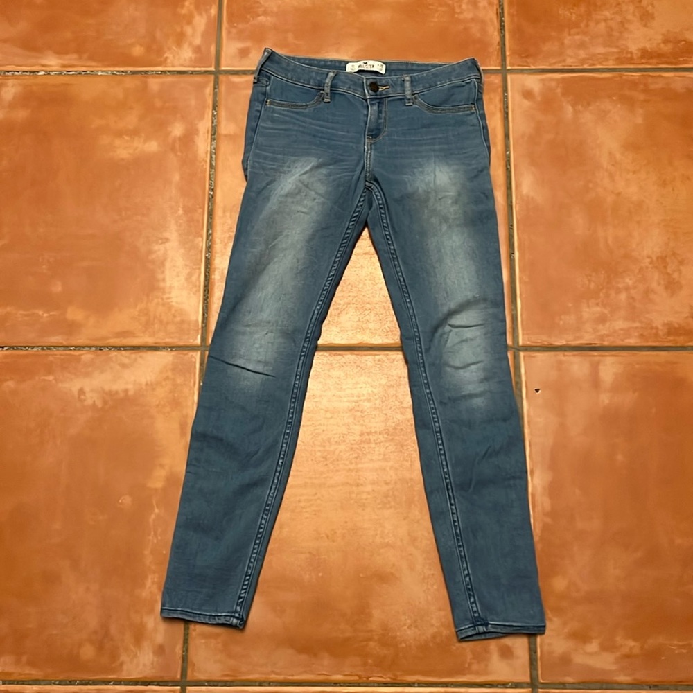 Hollister Light Wash Low Rise Jeans